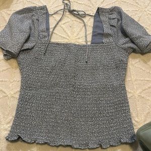 Smocked Abercrombie top